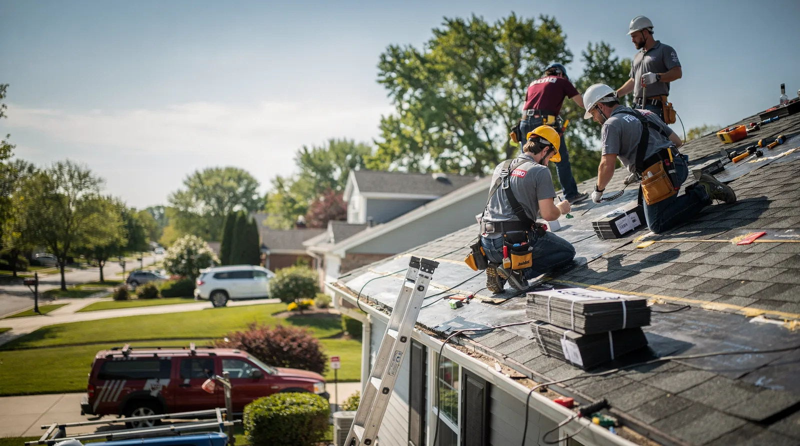 Roof Repair in Bark River, MI around you